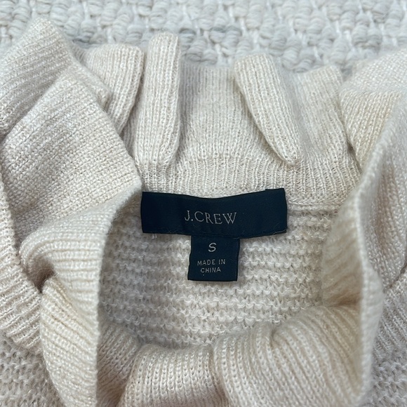 JCrew Ruffle Neck Sweater - Picture 3 of 5